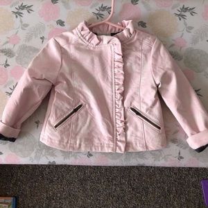 18 Month Pink Leather Jacket